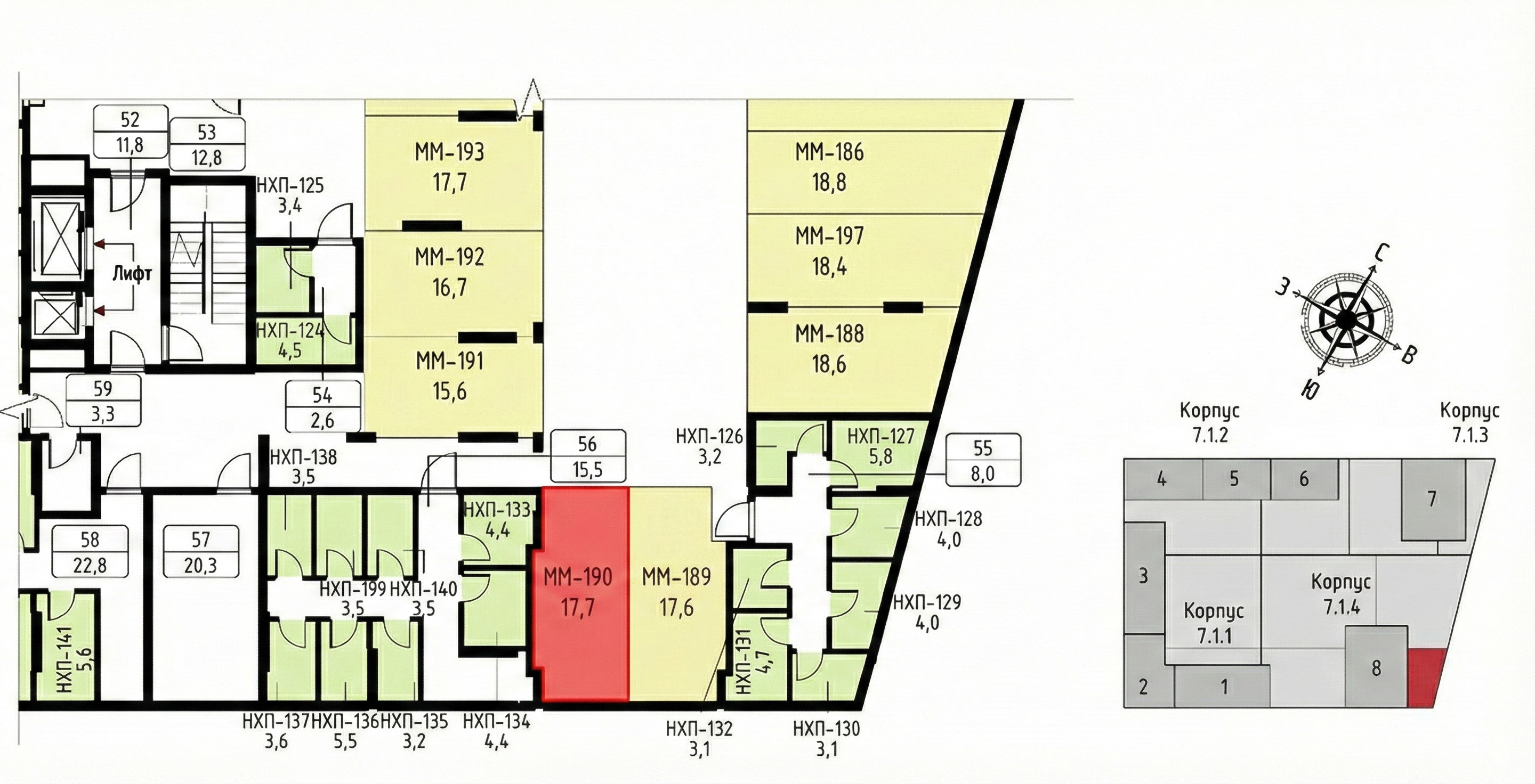 Машино-место в ЖК 
